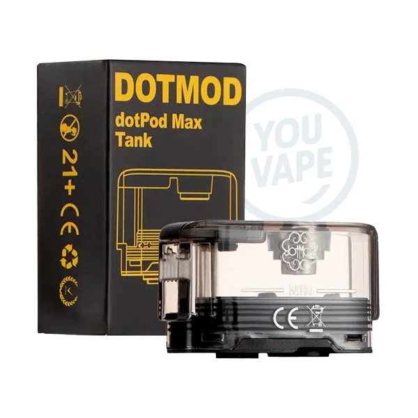 Cartouches Dotpod Max vide en couleur smoke