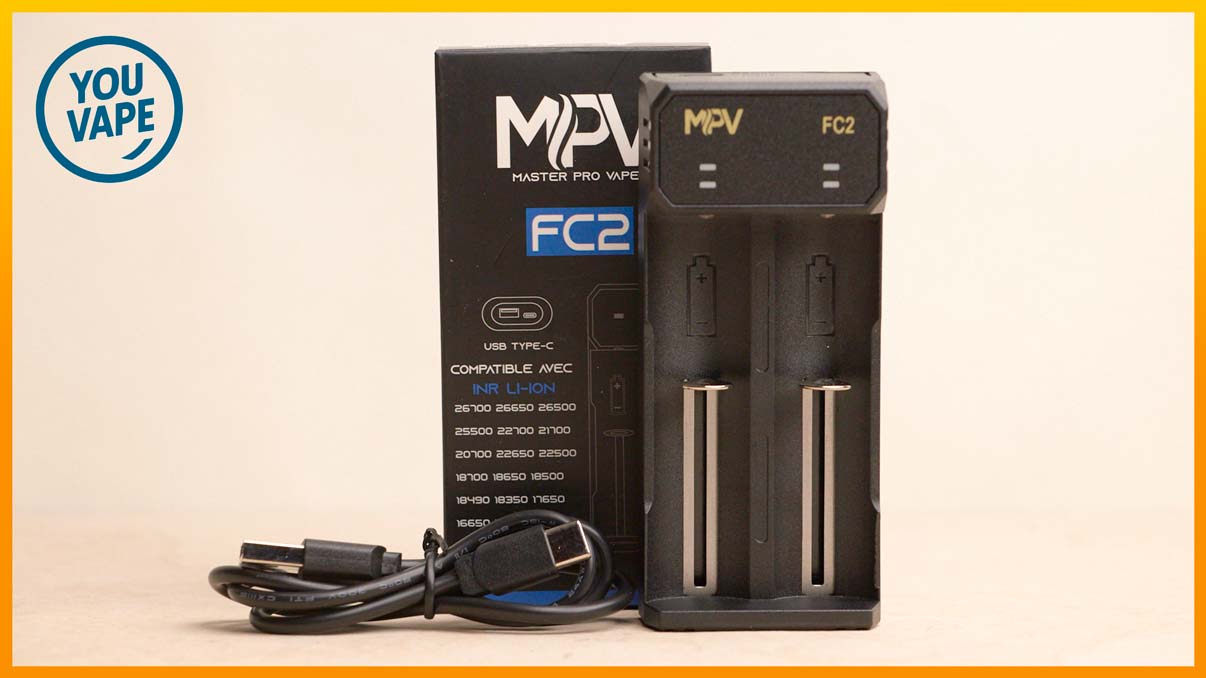 Le coffret du chargeur FC2 de MPV