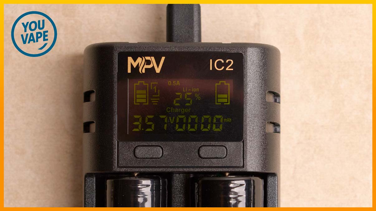 L'écran du chargeur IC2 de MPV