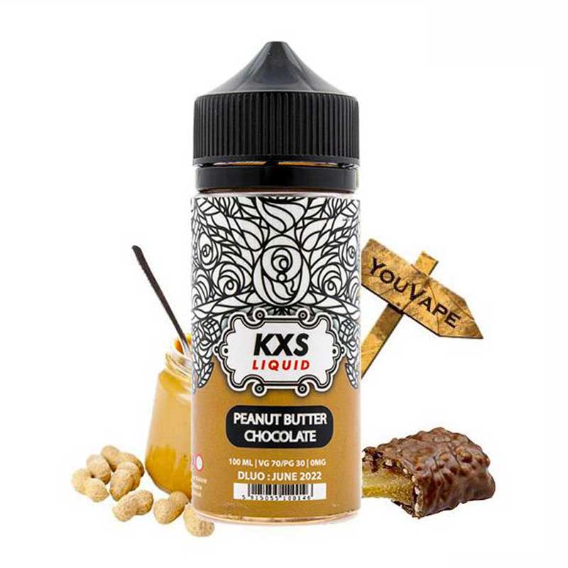 eliquide Peanut butter chocolate 100ml par kxs