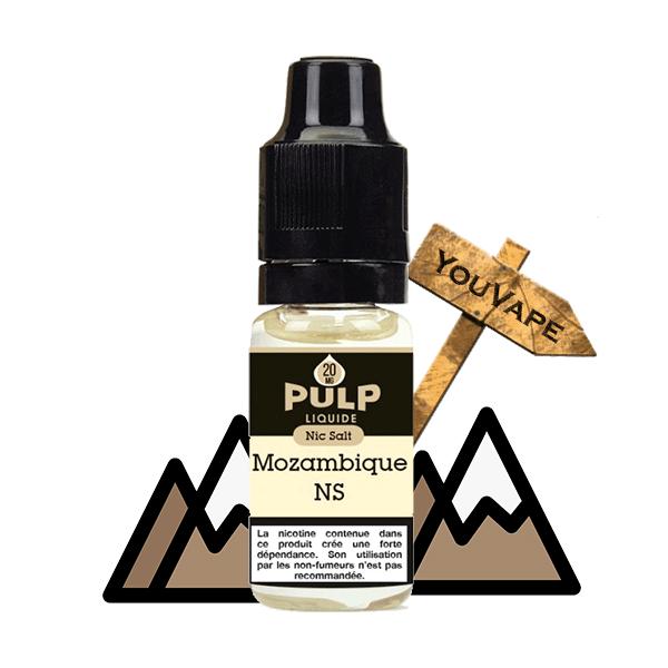 eliquide mozambique 10ml sel de nicotine par pulp