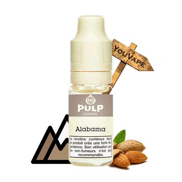 eliquide alabama 10ml par pulp