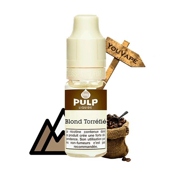 eliquide blond torrefie 10ml par pulp