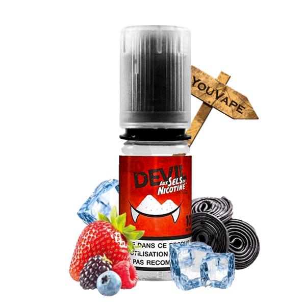 Eliquide red Devil 10ml sel de nicotine par Avap