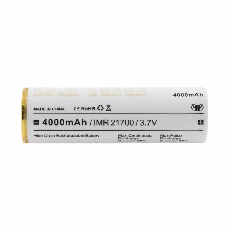 Accu 21700 4000mah 30A par Mxjo