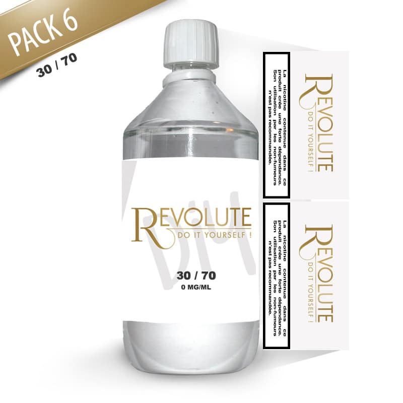 Base 6mg 30/70 1 litre par Revolute