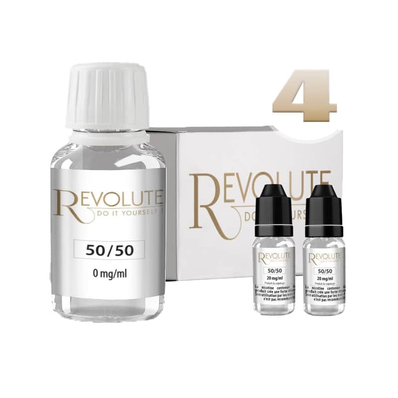 Base 4mg 50/50 100ml par revolute