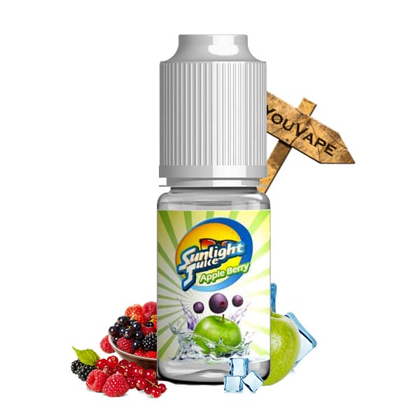 concentré apple berry 10ml par sunlight juice