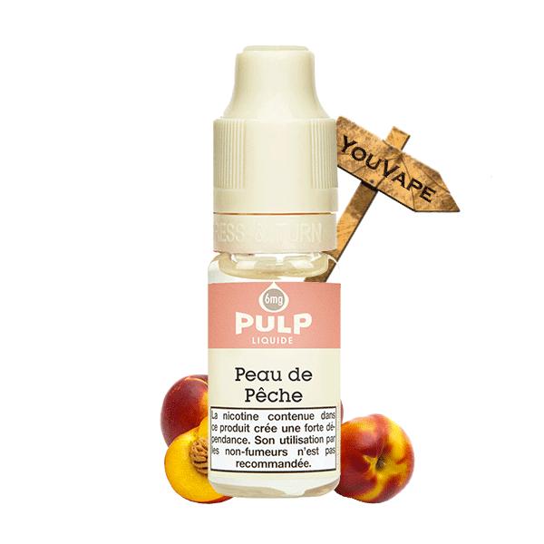 Eliquide Peau de peche 10ml Pulp