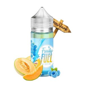 Le e-liquide The Blue Oil de Fruity Fuel est un mélange fruité de melon juteux et de framboise bleue.