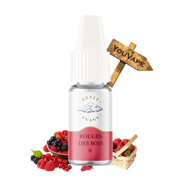 eliquide rouge des bois 10ml petit nuage roykin