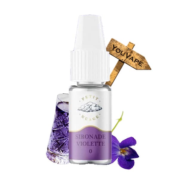 eliquide sironade violette 10ml petit nuage roykin