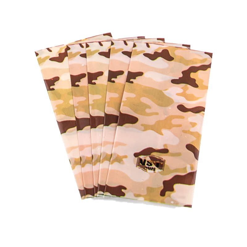 Pack de 5 wraps 20700 - 21700 desert camo