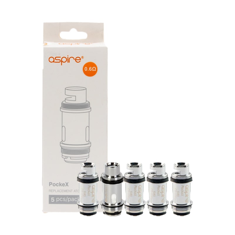 Résistances Pockex 0.60 ohm par Aspire