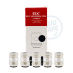 Pack 5 Rsistances EUC par Vaporesso - YouVape