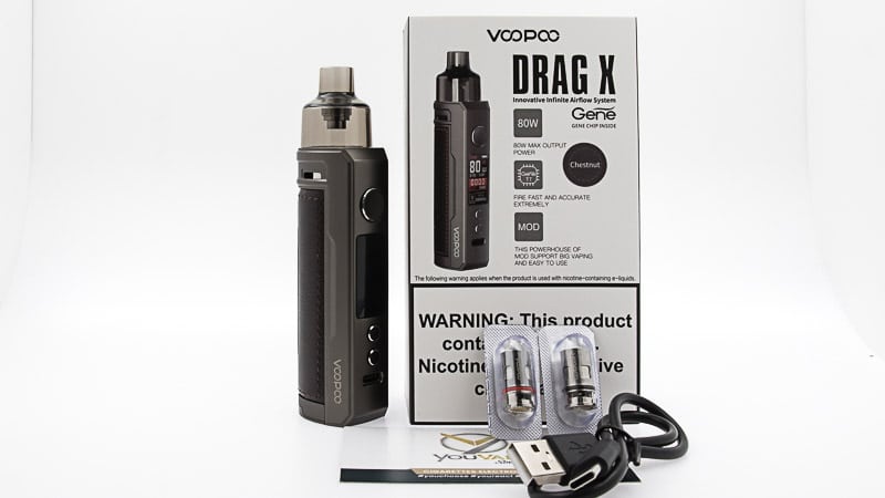 Contenu du coffret de la Drag-X