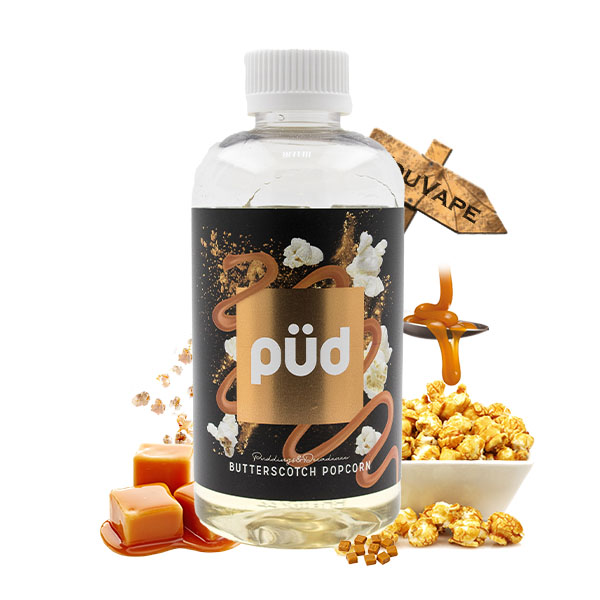 Butterscoth PopCorn Pud 200ml par Joe's Juice