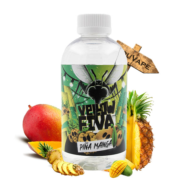 Eliquide Pina Manga Yellow Fiva 200ml par Joe's Juice