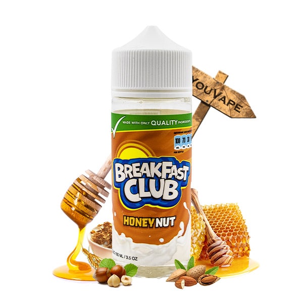 Eliquide Honey Nut 100ml par Breakfast Club