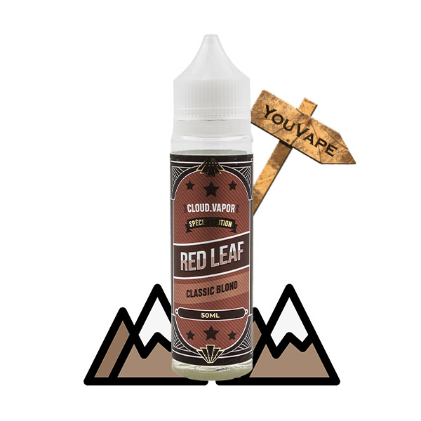 Eliquide Red Leaf 50ml par Cloud Vapor