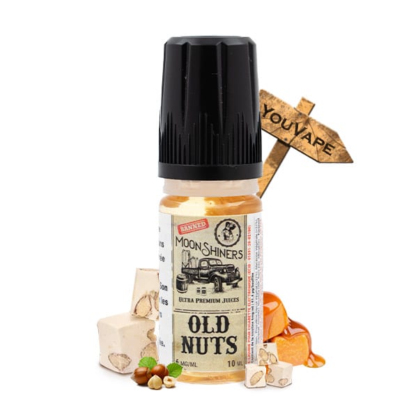 Eliquide Old Nuts 1ml par Moonshiners The French Liquide