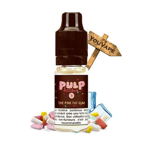 eliquide pink fat gum 10ml par pulp