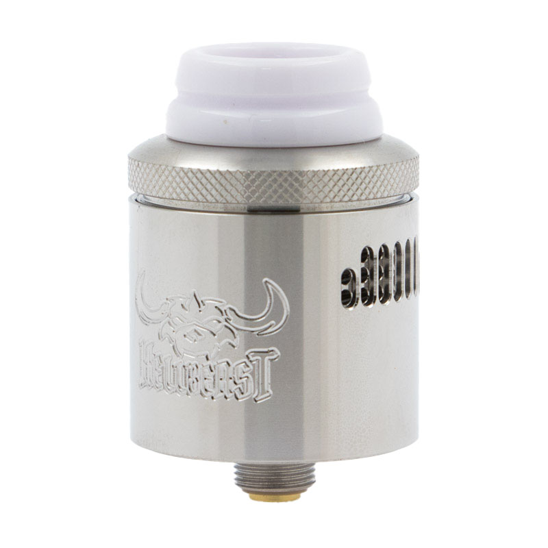 Le Hellbeast Rda de Hellvape est un dripper double coil de 24mm à la vocation affirmée : donner toute liberté de montage pour faire beaucoup de vapeur.