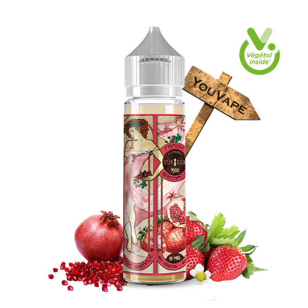 Fraise Grenade 50ml par Curieux