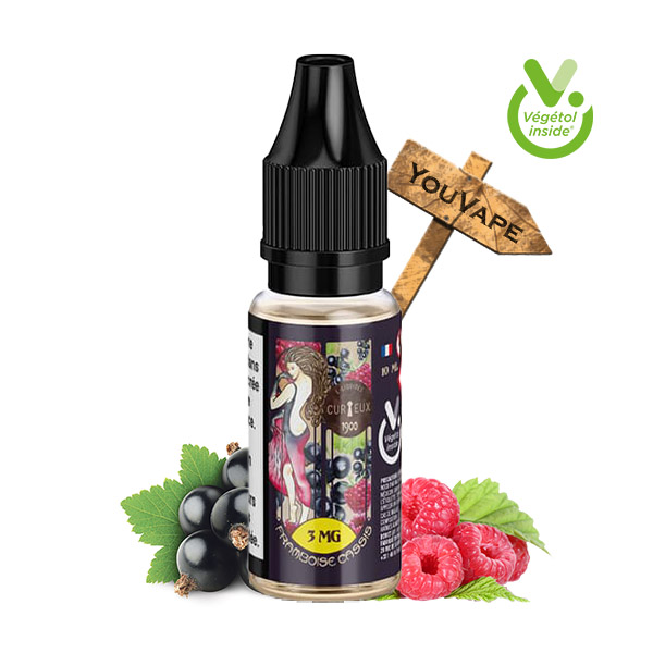 Framboise Cassis 10ml par Curieux