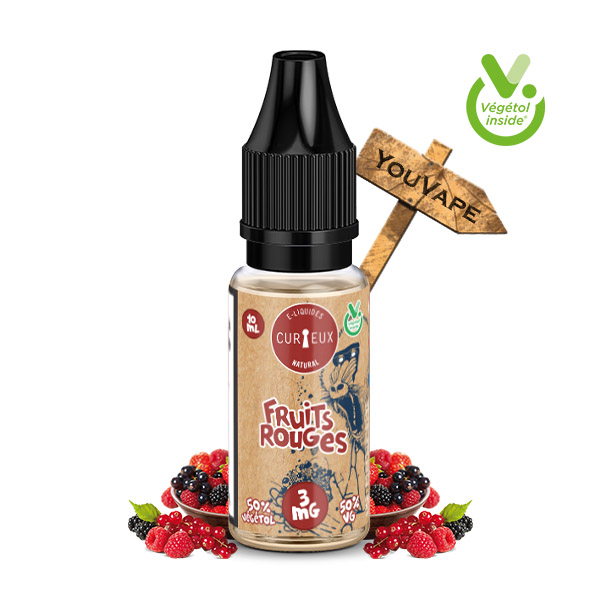 fruits rouges 10ml par Curieux