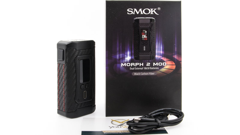 Contenu du coffret de la box Morph 2 par Smok