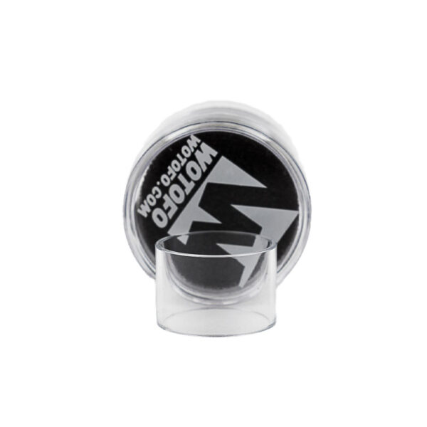 Réservoir en pyrex de remplacement pour l'atomiseur reconstructible Profile Rdta de Wotofo, d'une contenance de 6.2ml.