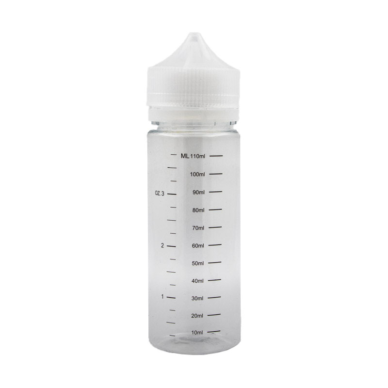 Bouteille vide et graduée de 120ml fabriquée par Chubby Gorilla, pour faire vos eliquides en Diy facilement.