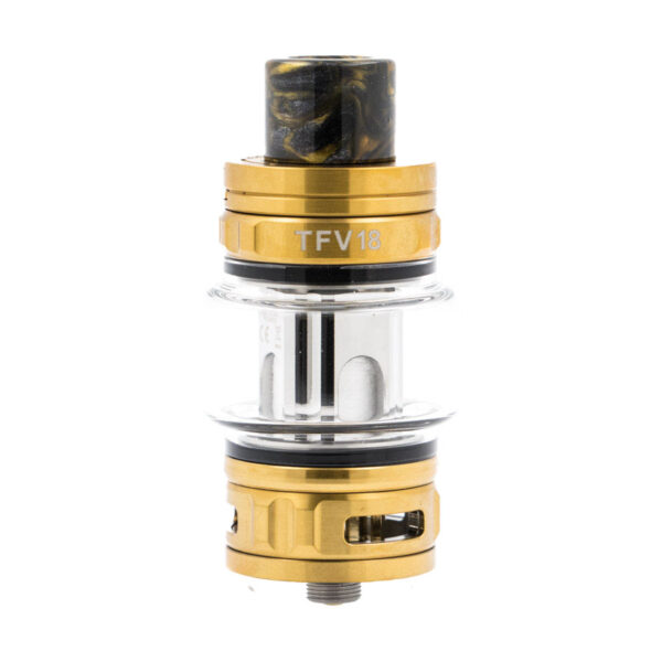 Le TFV18 de Smok réinvente la vape subohm, avec d'énormes entrées d'air et, surtout, des résistances en mesh capables d'encaisser les chains vape les plus débridés.
