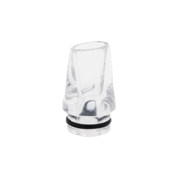 Le drip tip 510 Whistle Style Long de Dotmod est un drip tip plat ergonomique. En acrylique, il isole les lèvres de la chaleur, et sa forme est naturelle.