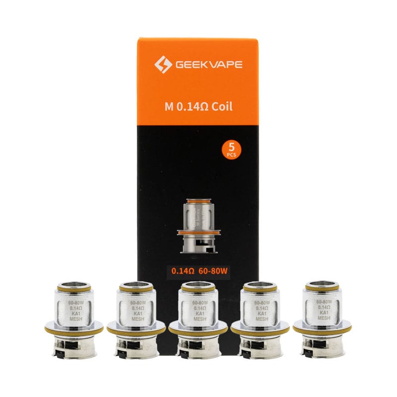 Résistances M Coils de remplacement pour le clearomiseur Z-Max Tank de GeekVape.