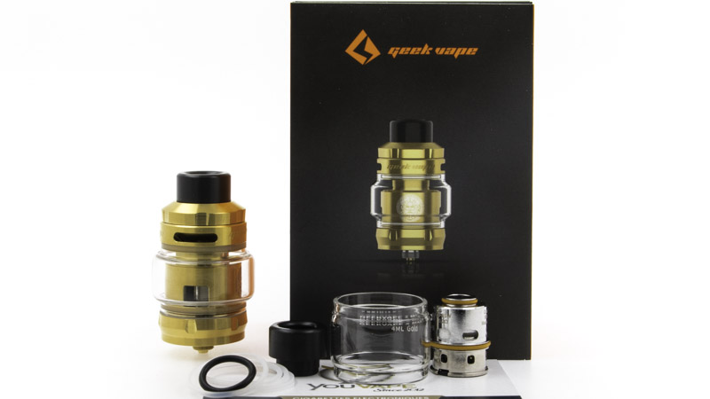 Contenu du coffret du Z-Max Tank par Geek Vape