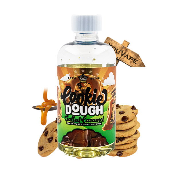 Eliquide Cookie Dough Salted Caramel 200ml par Joe's Juice