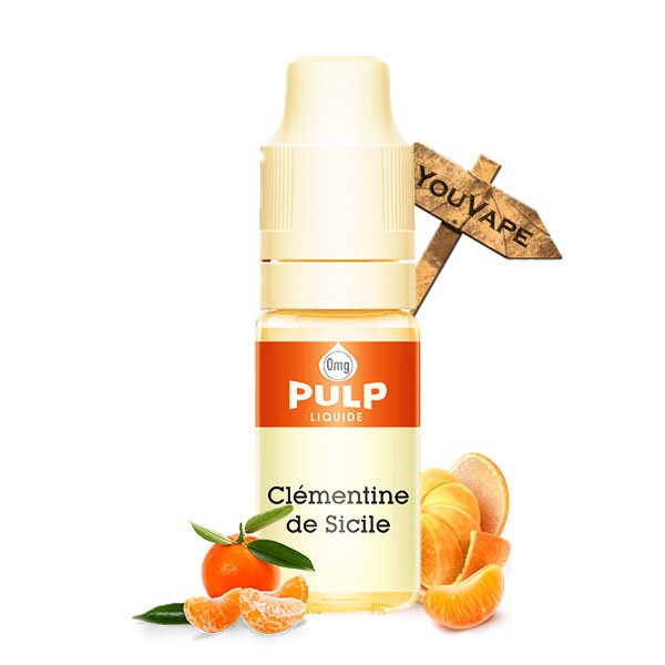 Eliquide Clémentine de Sicile 10ml par Pulp