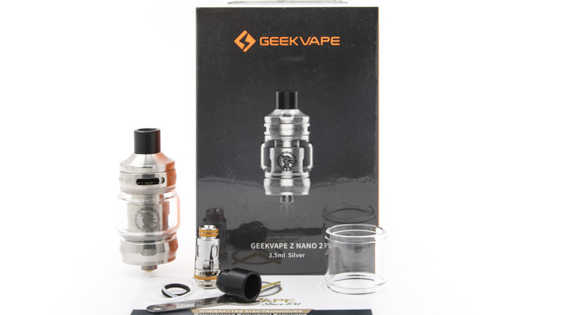 Contenu du coffret du Clearomiseur Z-Nano 2 par Geek Vape