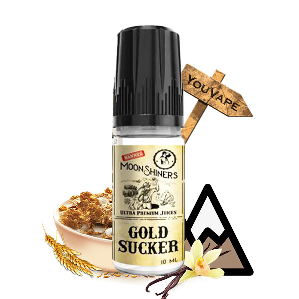 Eliquide Gold Sucker 10ml par Moonshiners