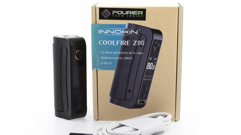 Contenu du coffret de la box Coolfire Z80