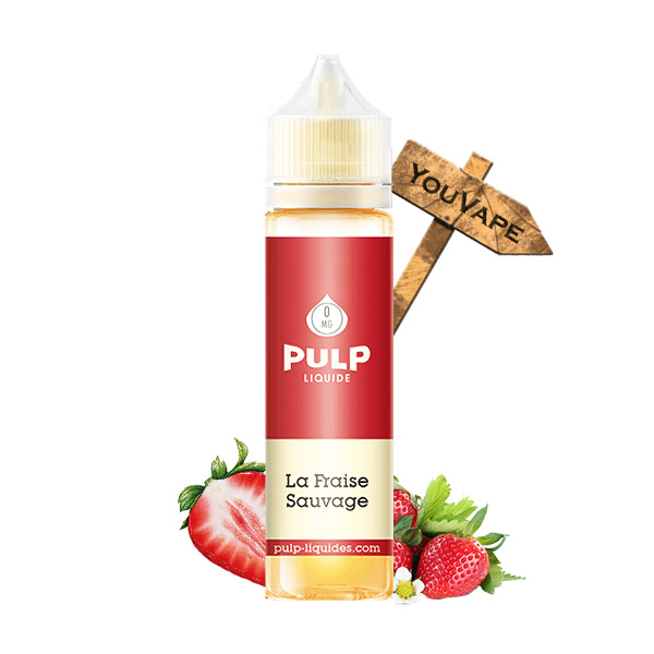 Eliquide Fraise Sauvage 60ml par Pulp