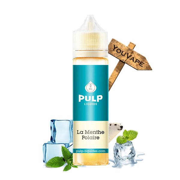 Eliquide La Menthe Polaire 60ml par Pulp