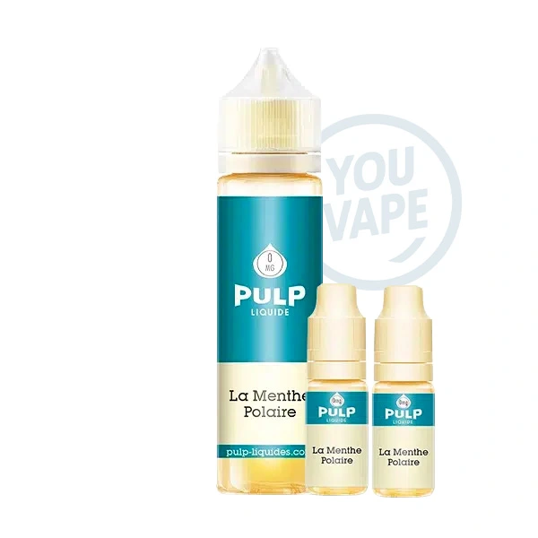 Pack La menthe Polaire 50ml avec 6mg de nicotine par Pulp