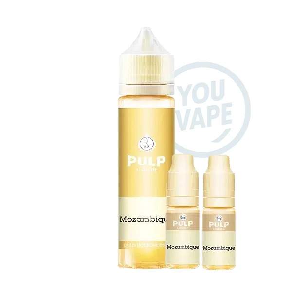 Pack La mozambique 6mg de 50ml avec deux boosters 3ml par Pulp