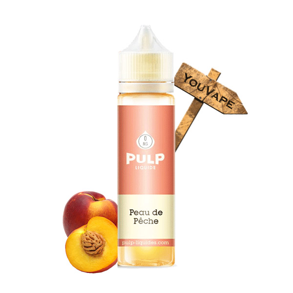 Eliquide Peau de peche 50ml Pulp