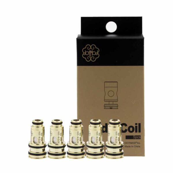 Résistances DotCoil de remplacement de Dotmod, pour sa DotAio V2. et son pod dotstick Revo