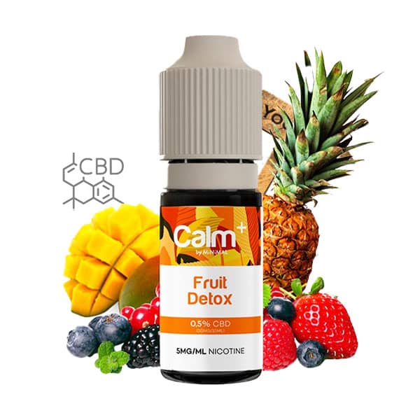 Eliquide Fruit Detox CBD par Calm+
