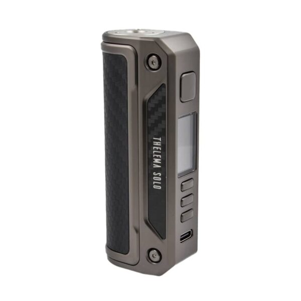 box thelaema solo gunmettal-carbon-fiber lost-vape